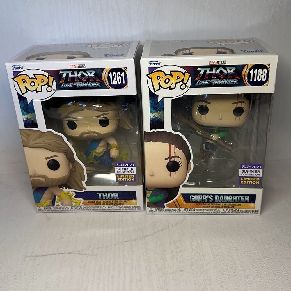 Funko Pop! Vinyl: Marvel‎ Thor SDCC 2023 Exclusive #1261 Gorrs Daughter #1188